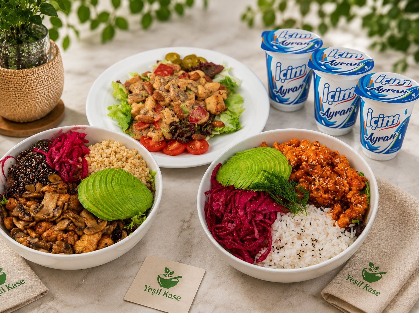 Fit Trio Menü (3 Kişilik)
