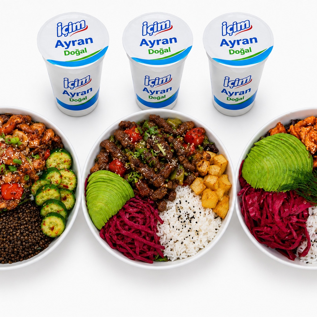 Merbowl Ailesi Menü ( 3 Kişilik )