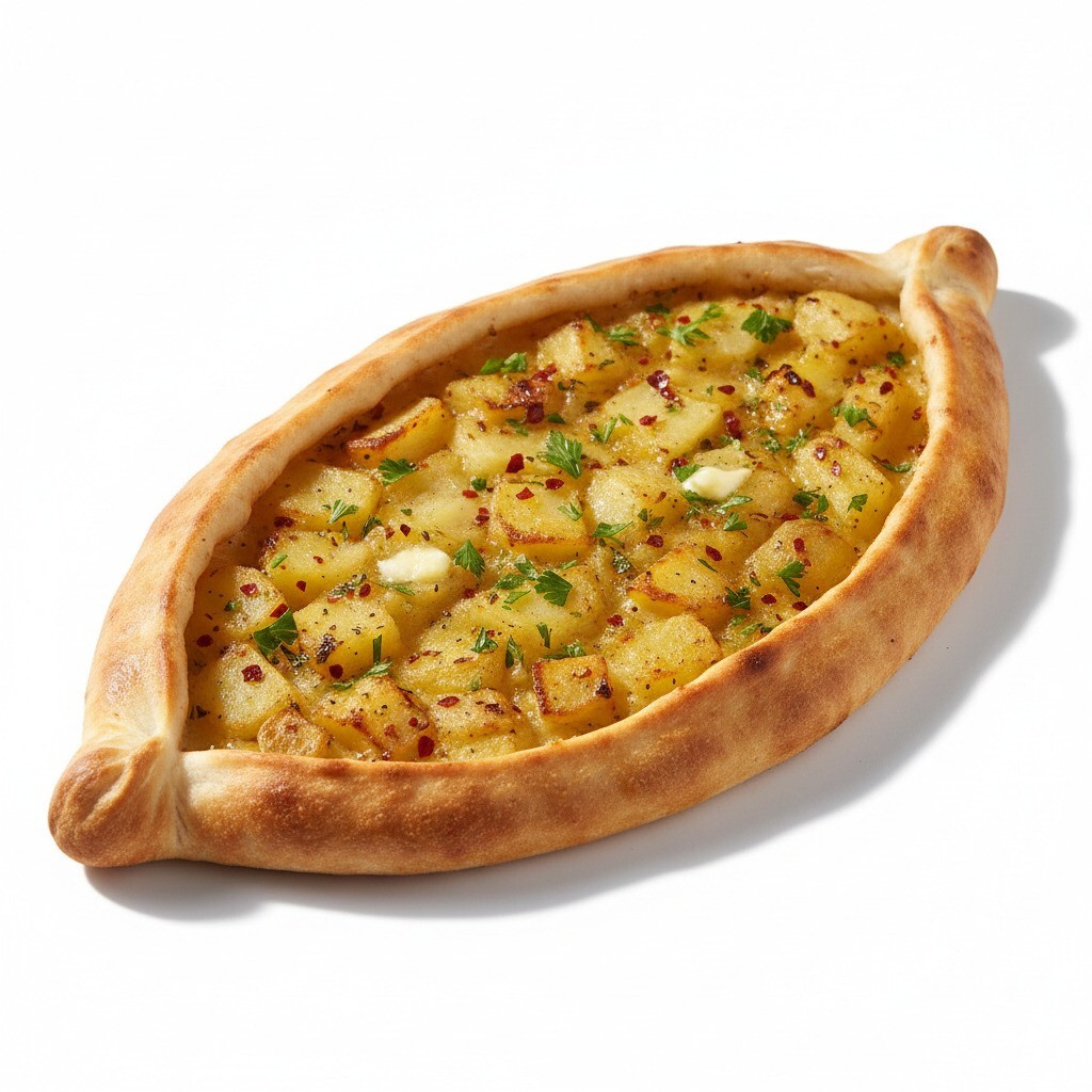 Patatesli Pide