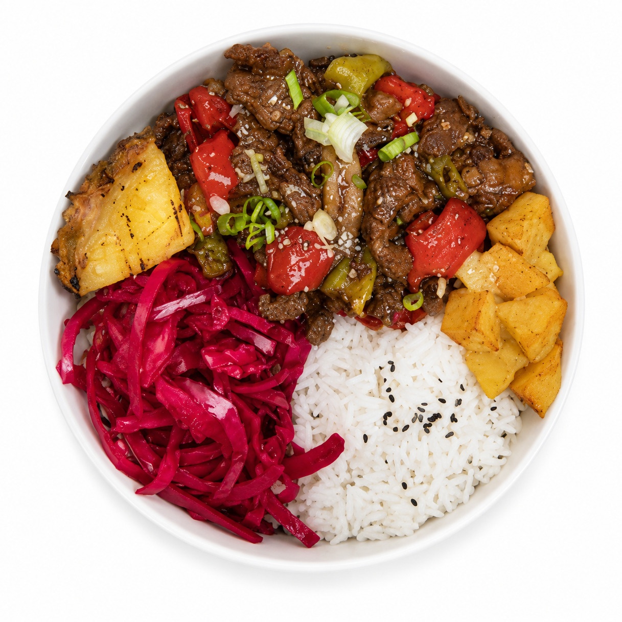 Teriyaki Soslu Bonfile Bowl