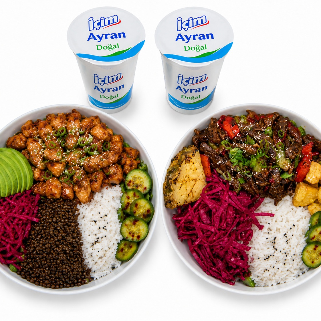 Teriyaki İkilisi Menü ( 2 Kişilik )